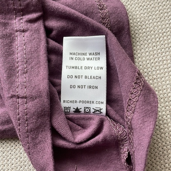 Richer Poorer, Size M, Colour Plum, Spaghetti Crop Tank. - Picture 5 of 5